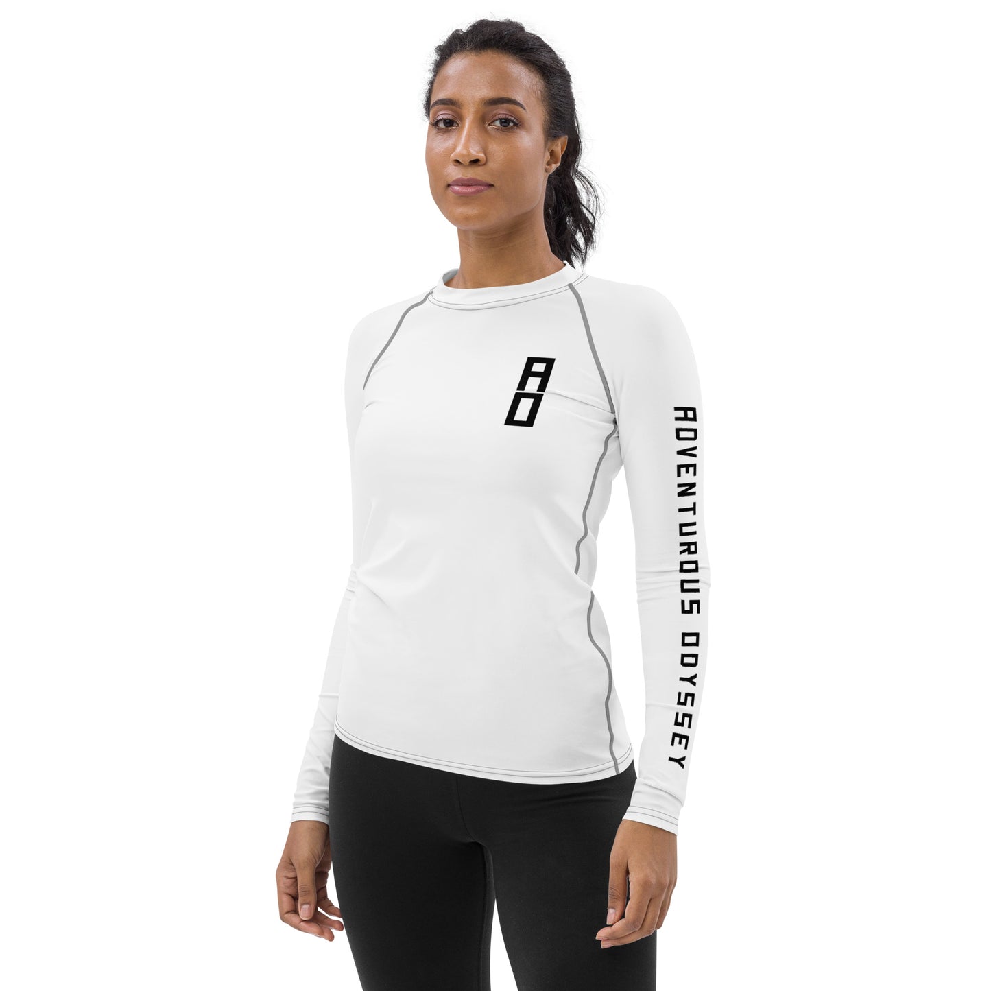 Midnight Block Women's Rash Guard