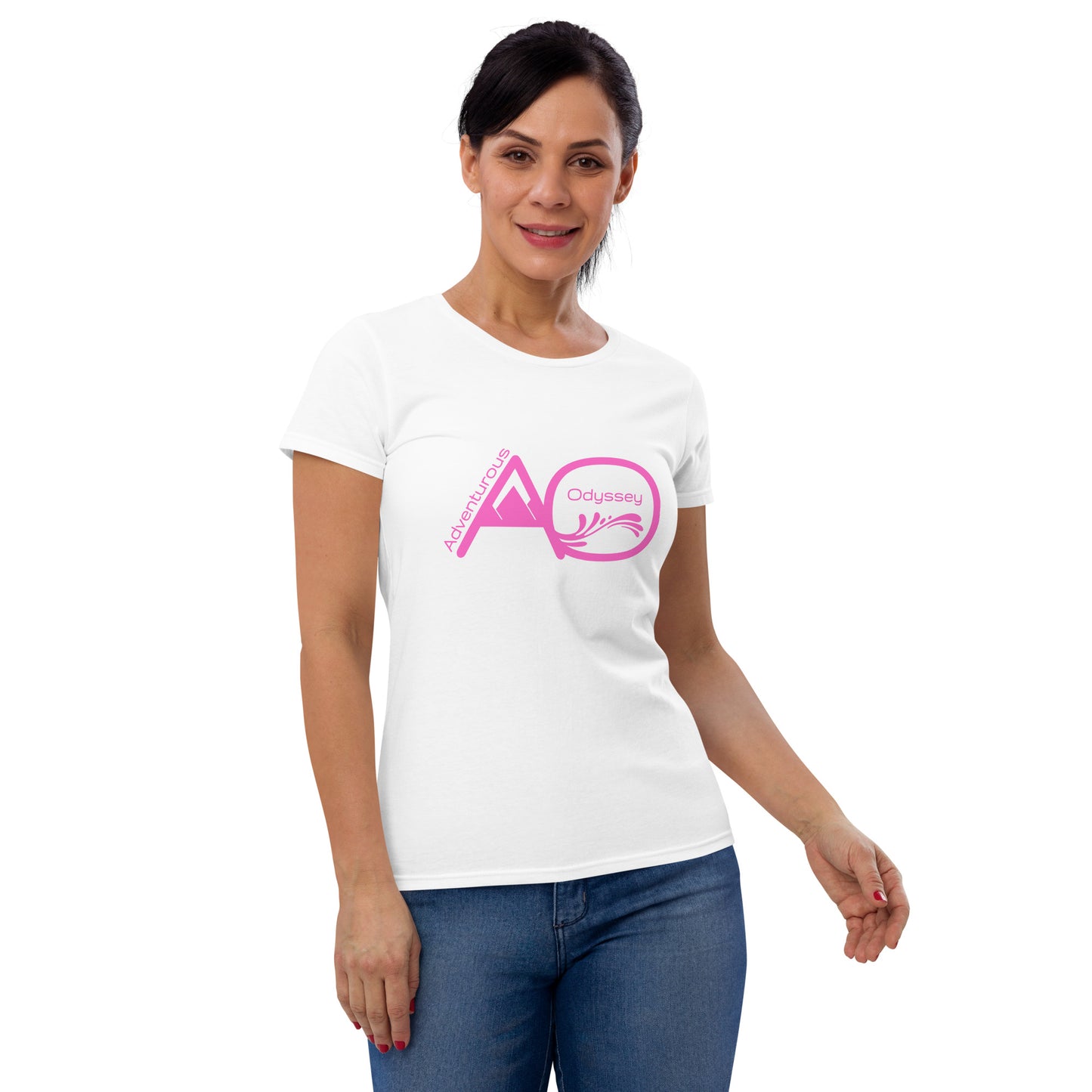 Fit Tee - AO/Pink - Adventurous Odyssey
