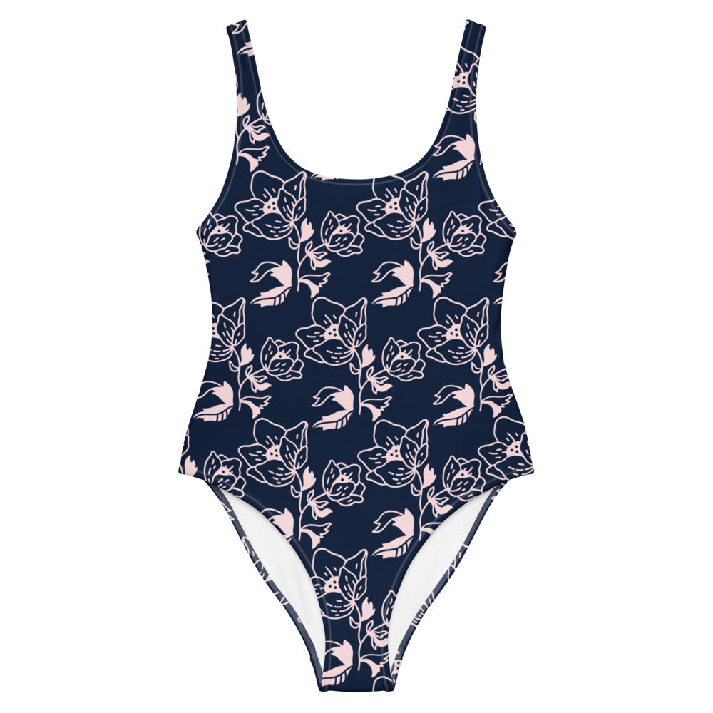 One-Piece "Tropical" Swimsuit