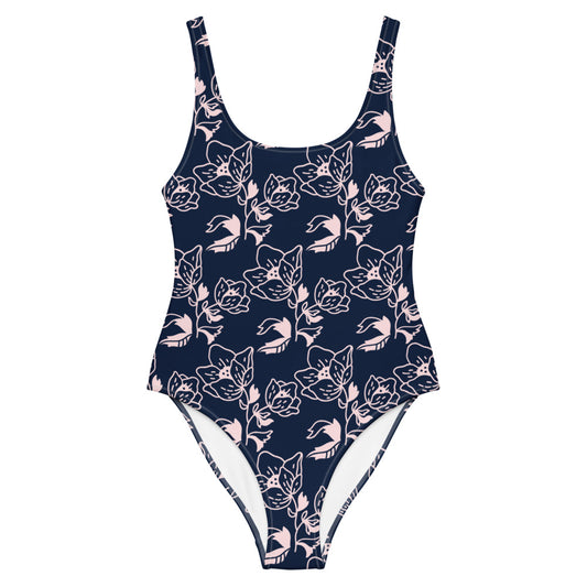 One-Piece "Tropical" Swimsuit