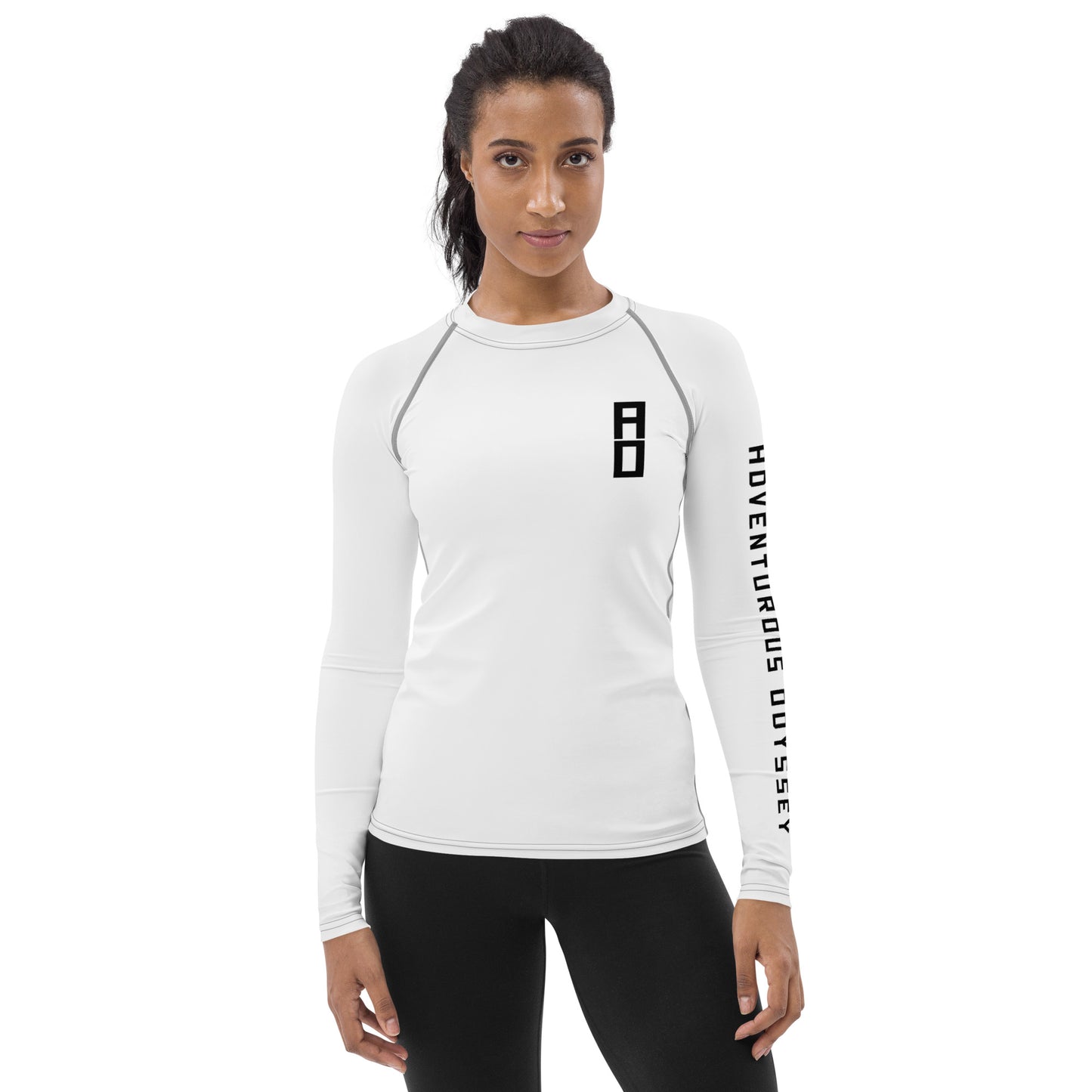 Midnight Block Women's Rash Guard