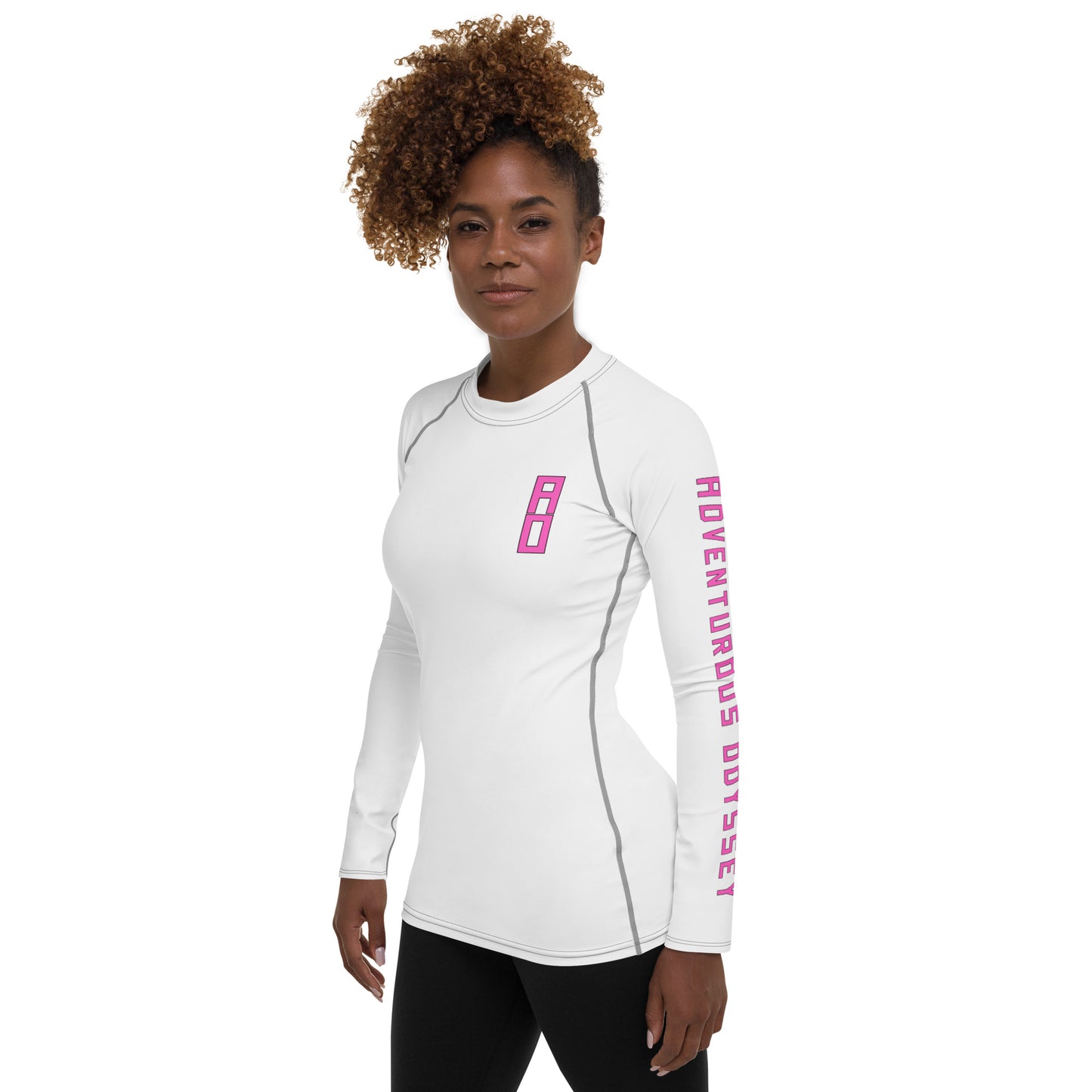 Pinky Block Women's Rash Guard
