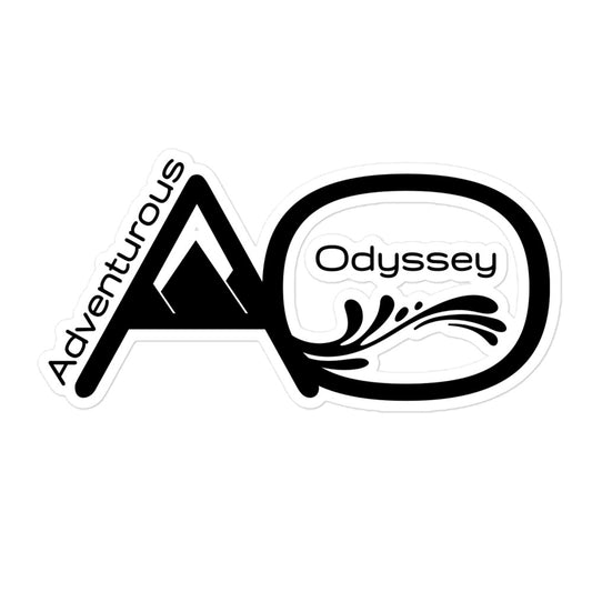 Sticker - Wave/Black/5.5"x5.5"