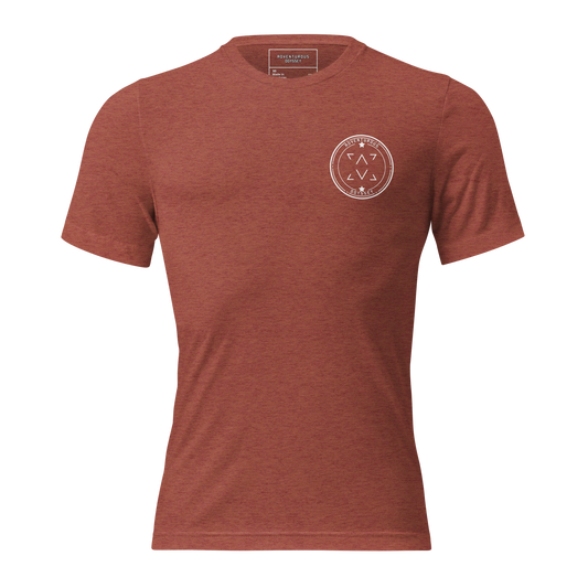Fitted "Badge" Tee - Adventurous Odyssey