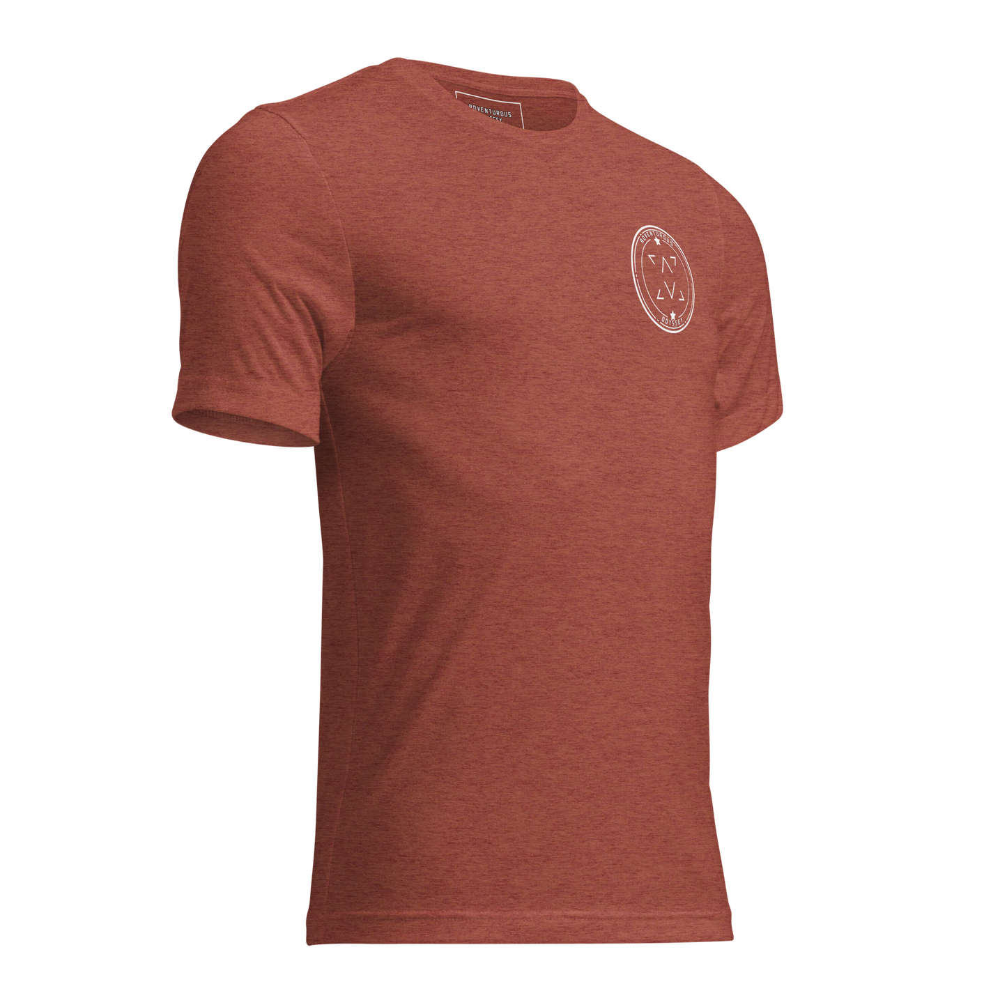 Fitted "Badge" Tee - Adventurous Odyssey