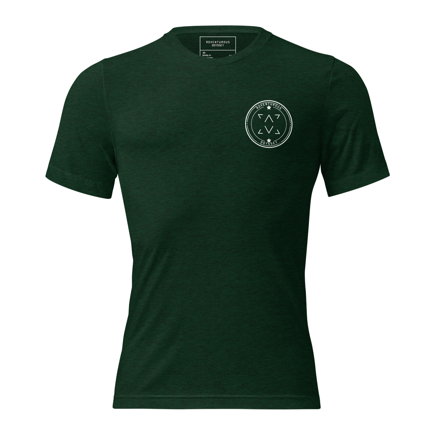 Fitted "Badge" Tee - Adventurous Odyssey