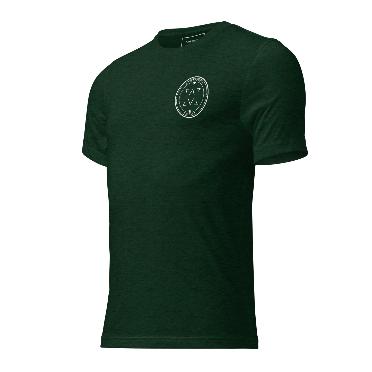 Fitted "Badge" Tee - Adventurous Odyssey