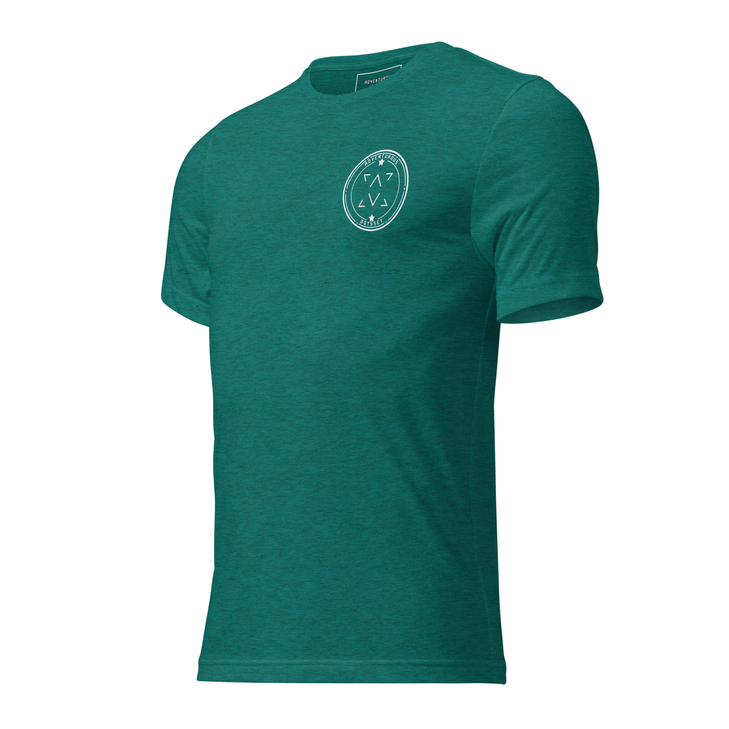 Fitted "Badge" Tee - Adventurous Odyssey