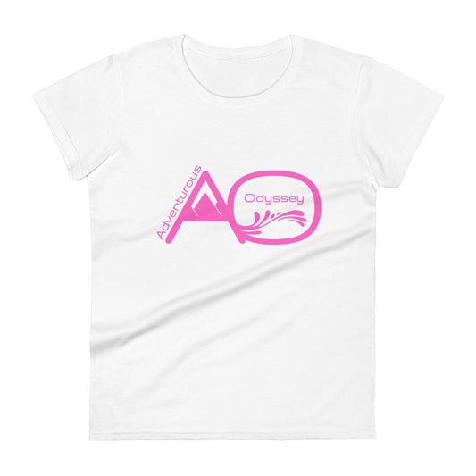 Fit Tee - AO/Pink - Adventurous Odyssey